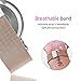 ZENWATCH 3 Band,Oitom Premium Woven Milanse Loop Stainless Steel Watch Band Strap for ASUS ZENWATCH 3 Smart Fitness Watch(Rose Gold Large 6.10