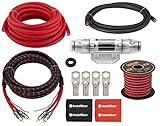 InstallGear 4 Gauge OFC Amp Kit 20ft Power Wire (99.9% Oxygen-free Copper)