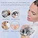 Exfoliating Bath Gloves for Shower - Bamboo Charcoal Bath Gloves for Shower, Spa, Massage, Body Scrubs, Remove Dead Skin, Deep Cleaning