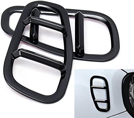 Daxey 7 Color Car Front Fender Side Light Lamp Frame Cover Trim For Jeep Renegade 2015-2018 ABS[Color Randam]