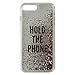 Kate Spade NY Clear Liquid Glitter for Apple iPhone 7 Plus - White/Brown