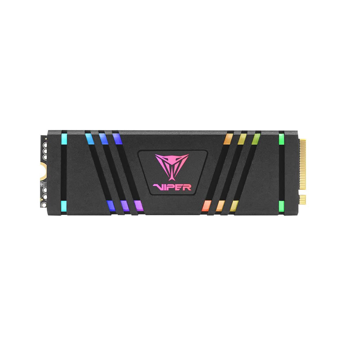 Patriot Viper VPR400 512GB Internal RGB SSD W/HS - NVMe PCIe Gen 4x4 - M.2 2280 - Solid State Drive - VPR400-512GM28H