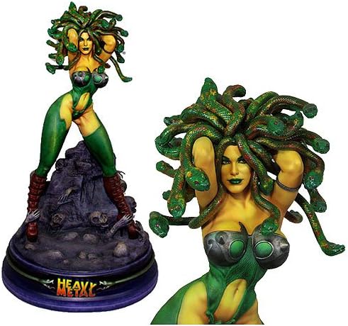 Hollywood Collectibles Heavy Metal Medusa Statue 600 Pieces Worldwide