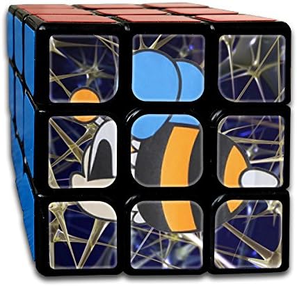 ColorSee Cute Bee Rubik's Cube 3x3 Brain Training Game Magic Cube For Kids Or Adults With New Vivid Color