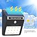 Solar Motion Sensor Light,Mulcolor 12 LED Wireless Rainproof Solar Powered Security Light Outdoor Wall Light for Patio, Deck, Yard,Garden,Driveway,Outside,Pack of 1
