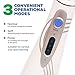 Professional Dental Water Flosser - Rechargable and Cordless - Oral irrigator with 3 Modes. Perfect for Teeth Cleaning and Braces - 4 floss tips & 4 hygiene tools included.