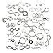 iloveDIYbeads 50pcs Craft Supplies Mixed Pendants Beads Charms Pendants for Crafting Jewelry Findings Making Accessory for DIY Necklace Bracelet (M016)