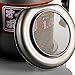 MyLifeUNIT Bacon Grease Container with Strainer, Grease Can for Kitchen with Oil Strainer, 1.7 Quart