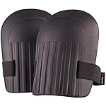 NoCry Lightweight Home & Gardening Knee Pads with Waterproof EVA Foam Cushion, Soft Inner Liner, and Easy Fit with Adjustable Velcro Straps
