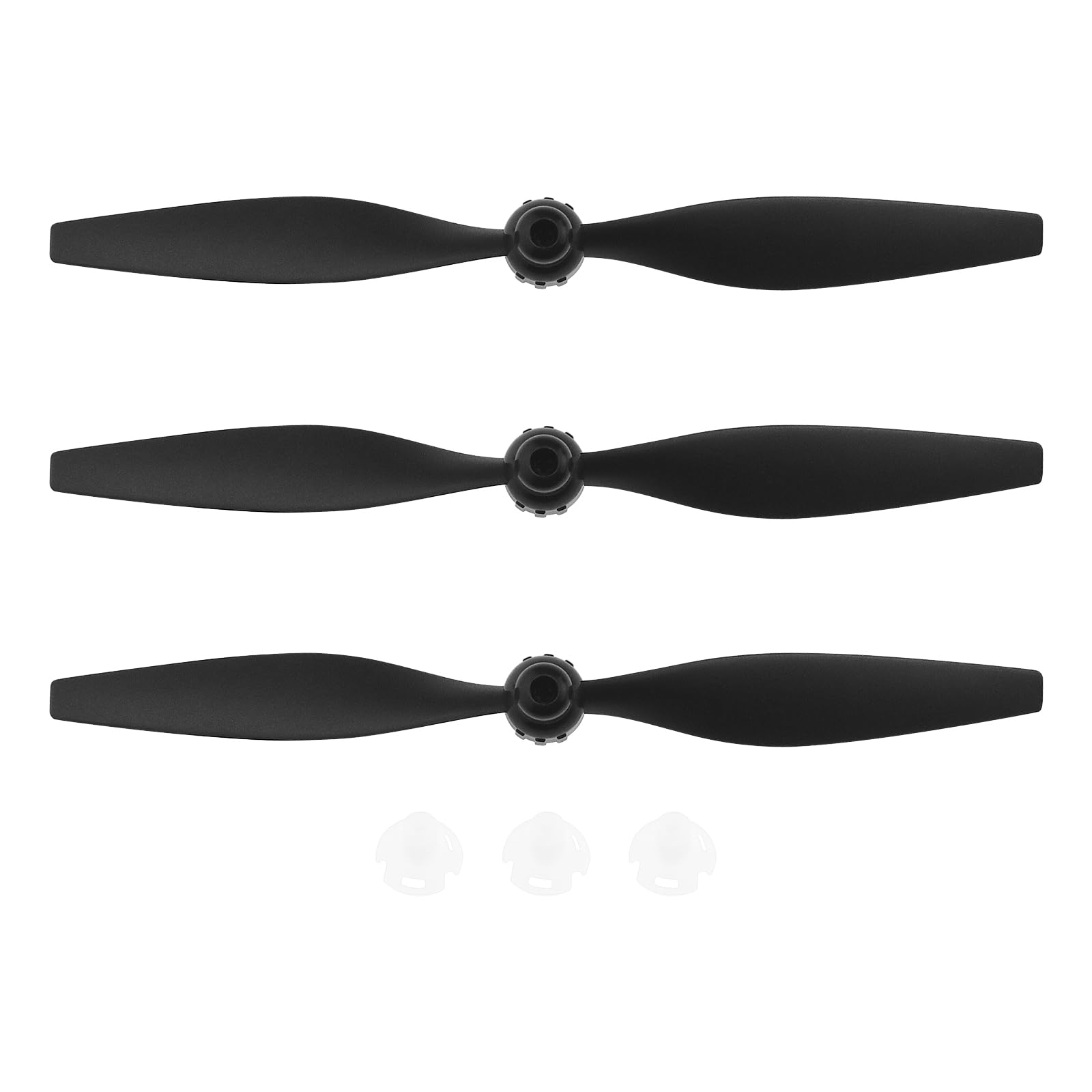 The Lord of the Tools 3 Sets of Spare Replacement RC Plane Propellers - Includes 3 Propeller Savers and 3 Adapters, Compatible With VOLANTEXRC F4U/T-28 Airplane