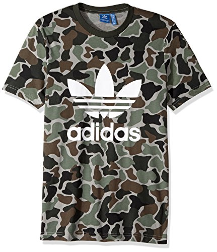 adidas Originals Men's Originals Trefoil Tee, Multi, XL