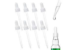 SIUDANGKA 8 Pack Glass Dropper Compatible with Sodastream Flavors Bubly Drops for Soda Stream Accessories
