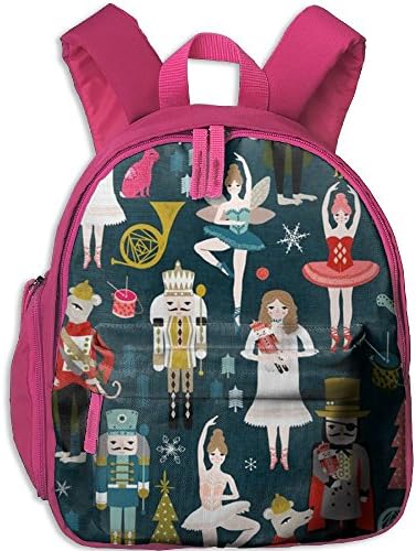 Nutcracker Anti-abrasion Adjustable Comfortable Unique Oxford Cloth Toddler Daypacks For Kids 12.5"x10.5"x4"
