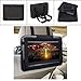 UEME Portable DVD CD Player with 9 Inch LCD Screen, Car Headrest Canvas Case, Remote Control, SD Card Slot and USB Port, Personal DVD Player with Rechargeable Battery PD-0093 (Blue)