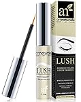 ArtNaturals Eyelash Growth Serum, Thicker, Longer Eyelashes and Eyebrows Enhancer with Lush, Dermatologist Tested Product, Revolutionary Pentapeptide, 17 and Swiss Apple Stem Cells, 3.5ml