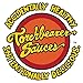 Torchbearer Sauces Pineapple Papaya BBQ, 12 Fl Oz - Heat level: 2 Mild - All Natural, Extract-Free, No Artificial Flavors, Made in USA