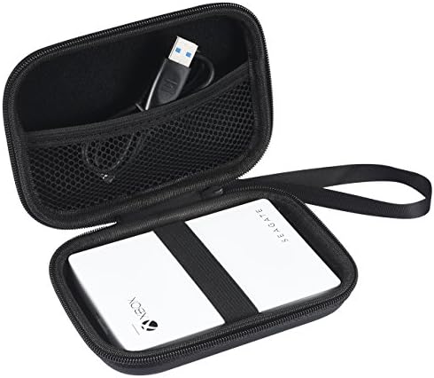 Seagate 2TB and 4TB Xbox Game Drive Carrying Case by Crefotu, Hard Travel Bag for Xbox External USB Hard Drive