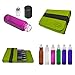 Premium Refillable Empty Roller Bottle Set Include 6 Piece 10ML Roller Bottle 1x Green Carring Case and DIY Your Own Blend (Mix 6)