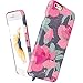 iPhone 6 Plus / 6s Plus case floral, Akna Vintage Obsession Series High Impact Slim Hard Case with Soft Fabric Interior for both iPhone 6 Plus & iPhone 6s plus (5.5