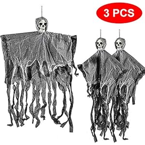 Comprar Esqueletos Fantasma Tenebrosos Colgantes - Cuelgan hasta 70 cm