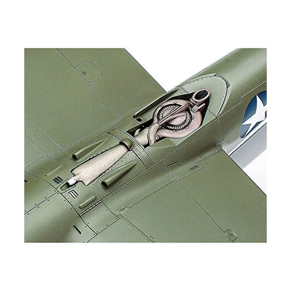TAMIYA 300061120 1:48 US P-38 F/G Lightning, originalgetreue Nachbildung, Modellbau, Plastik Bausatz, Basteln, Hobby… – Bild 4