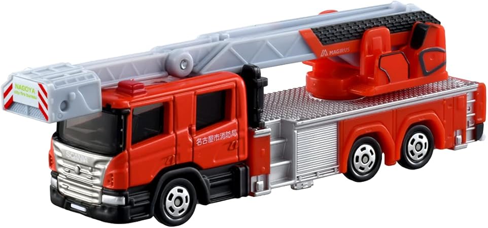Amazon タカラトミー トミカ ロングタイプトミカ No 145 名古屋市消防局 30ｍ級先端屈折式はしご車 ミニカー ダイキャストカー おもちゃ