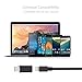 Arukas Compatible with Samsung Galaxy Note 8 S8 S8+ MacBook Pro Nexus 5X 6P Pixel &More, iOS Cable to USB-C Adapter, Lightning Female to Type C Male Adapter Charge and Sync Converter (3 pk Black)