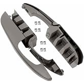 NewYall Grey Interior Door Pull Handle Armrest Replace 25750064 10388390 | for Chevrolet Express GMC Savana 1500 2500 3500 2003-2018 Inner Left Driver and Right Passenger Side