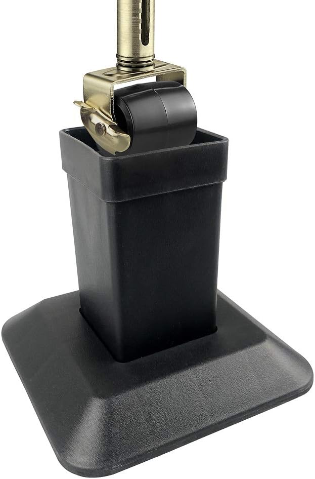 aspeike Bed Risers 5.5 Inch Caster Wheels Furniture Lifters