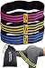 Athlete Basics 3-Piece Fabric Hip Slingshot Bands - Ideal for Women and Men to Maximize Workout, CrossFit, Yoga & More - Resistance Booty Bands for Legs, Shoulders and Arms primary