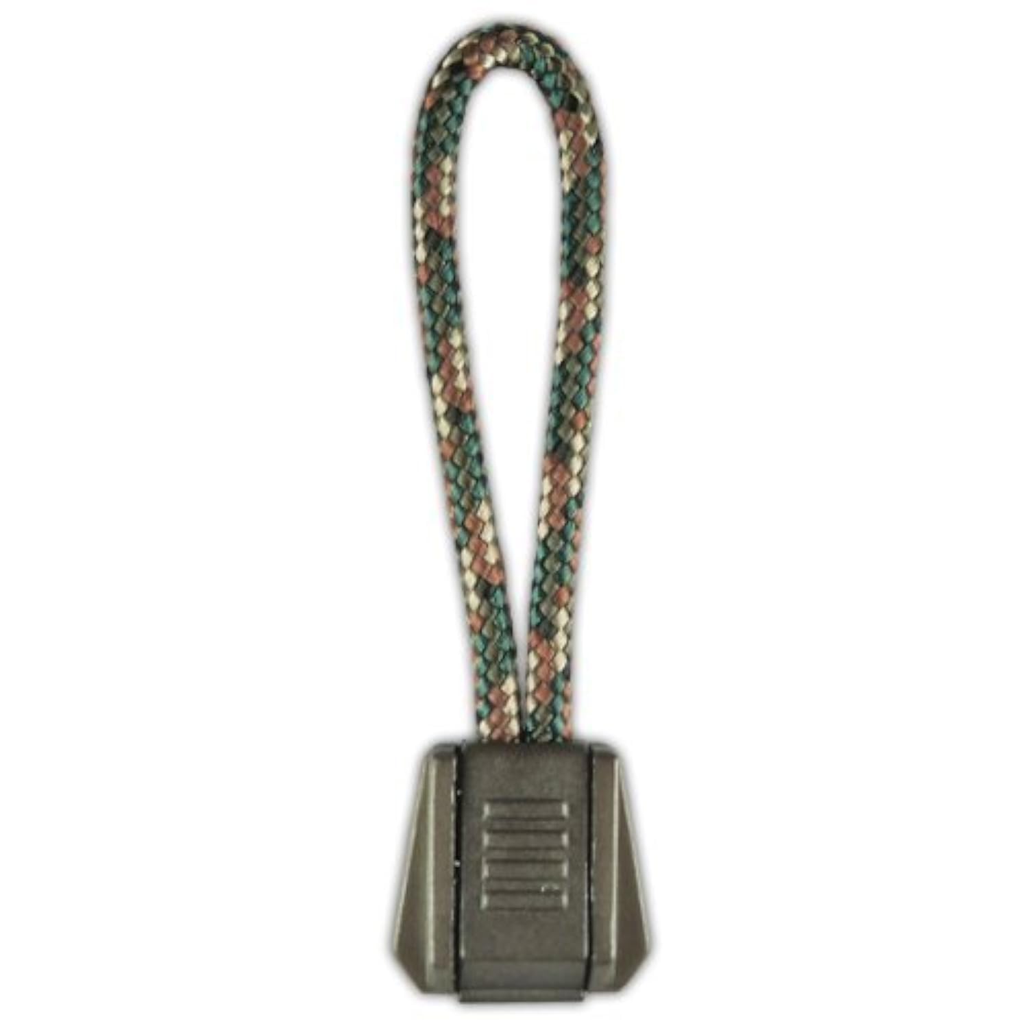 Paracord Planet Zipper Pulls Available in Various Color Combinations – Choose from 5, 10 and 20 Pack Sizes (Woodland Camo/OD Green, 10 Pack)