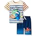 Disney Toddler Boys' 2 Piece Finding Dory Absolutely Adventurous Short Set, Beige, 3T