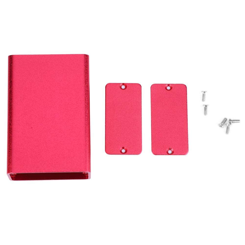 Taidda Aluminum Box, Aluminum Box Printed Circuit Board Instrument Aluminum Cooling Box DIY Electronic Project Enclosure Case for Heat-dissipating Aluminum Casing
