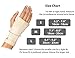 UptoFit- Copper Wrist Compression Sleeve, Hand Brace Wrist Support for Carpal Tunnel, Wrist Brace for Tendonitis, Breathable Copper Compression Sleeve, White/Skin in Large, Pack of 1