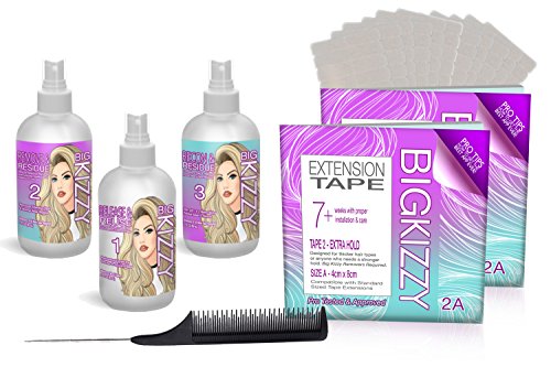 Tape Hair Extension Adhesive Removers 144 Tabs Extra Hold Hair