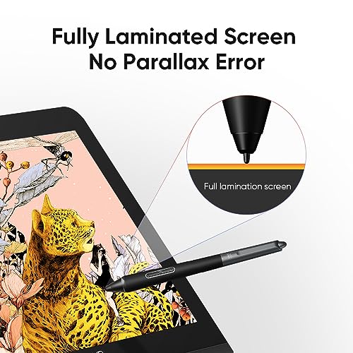 XPPEN Artist Pro 16 Gen2 Graphic Tablet with Screen, Digital Drawing Tablet with Pen 16K Pressure Levels 16 Inches with Wireless Keyboard, Compatible with Windows, Mac, Android, Chrome, Linux