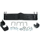 WARN 37843 Powersports ATV Center Kit Snow Plow Mount , Black