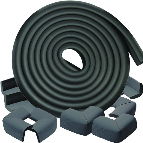 Bixon Corner Edge Guard 15 ft Dense + 8 Cushion Guards with Double