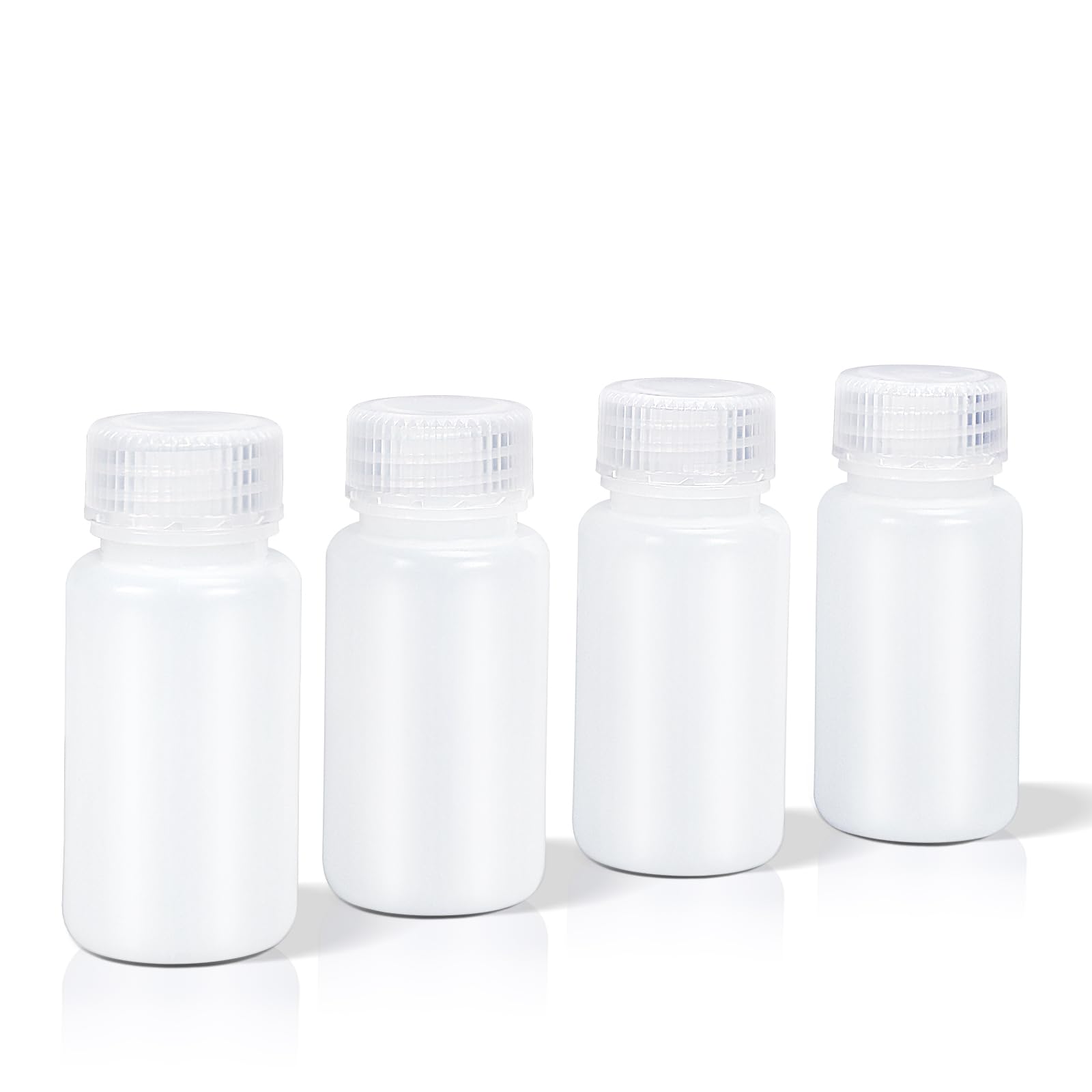 DEMORA 2 oz Small Plastic Bottles with
