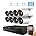 8CH DVR, 8 Bullets w/ 1TB HDD (White)