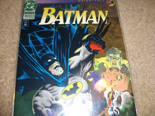 Amazon Com Dc Comics Batman Issue Number 496 July Knightfall 9 Dc Comics Books
