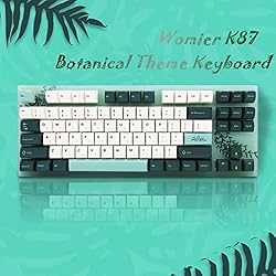 Womier K87 Custom Keyboard, 87 Keys TKL Gaming