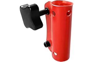Gabasinover, 2 pcs Replacement Part 545213801,Click Link Clamp fits for hus, worx, huyndai, worx Cub Cadet 's TP720R and most pipe out dimasion is 25.4mm (red)