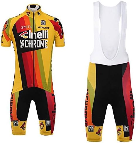 Guerbrilla Men's Breathable Short Sleeve Cycling Jersey Quick Dry Biking Shirts For Outdoor Sports