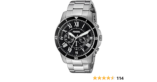 Fossil Grant Sport Chronograph Black 