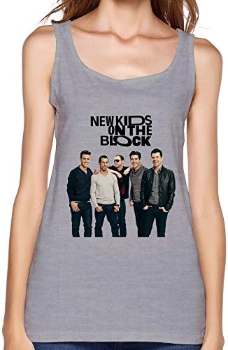 WANXIN Women's New Kids On The Block Tops Size S Gray