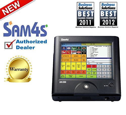 Touch Screen SAM4s SPS-2000 Cash Register Package with Thermal Printer and Cash Drawer - Thumbnail 4