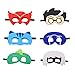 Cartoon Heros Felt Masks 12 pcs Party Supplies Cosplay Character Mask Party Favors for Kids Boys or Girls