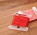 Sago Brothers Plastic Embroidery Floss Bobbins Organizer Holder 200 PCS 5 Colors