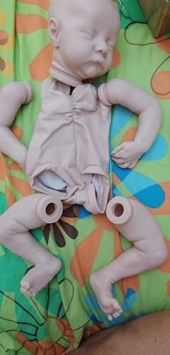 Angelbaby Unpainted Reborn Baby Doll Kits with Cloth Body 17 inch